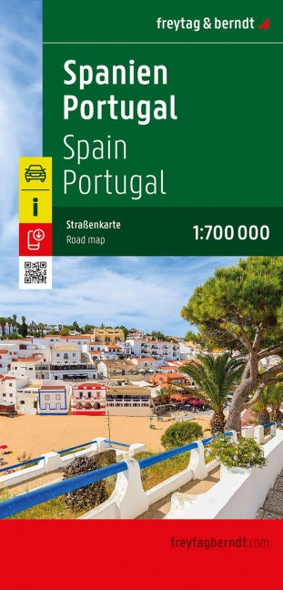 Spanien - Portugal - 1:700.000 Freytag & Berndt Straßenkarte