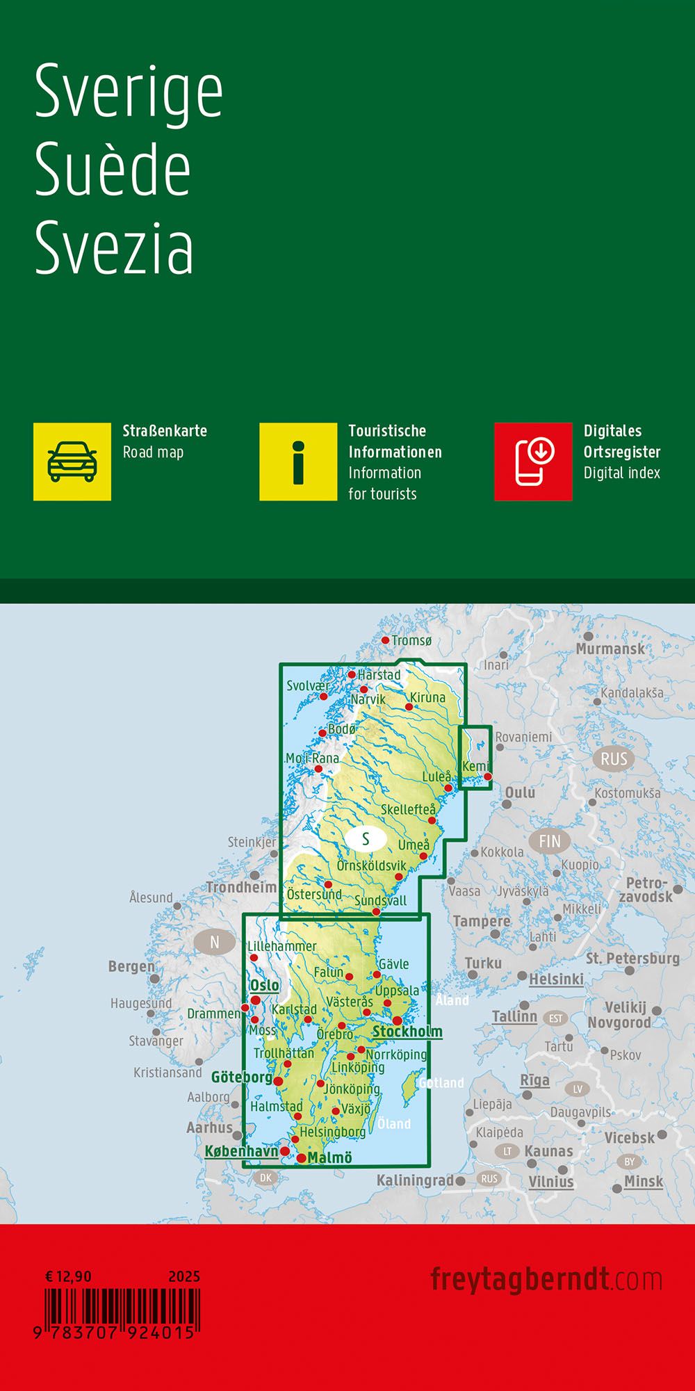 Schweden 1:600.000