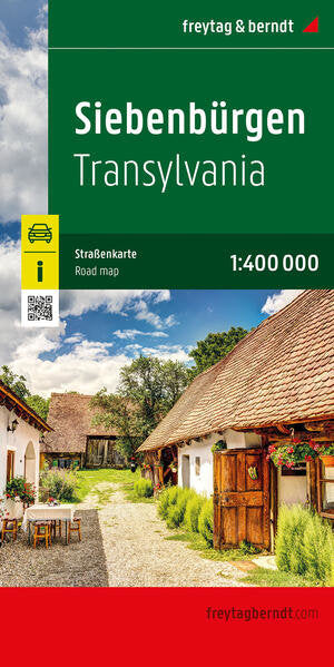 Siebenbürgen, Transylvania 1:400.000 - Freytag & Berndt Straßenkarte