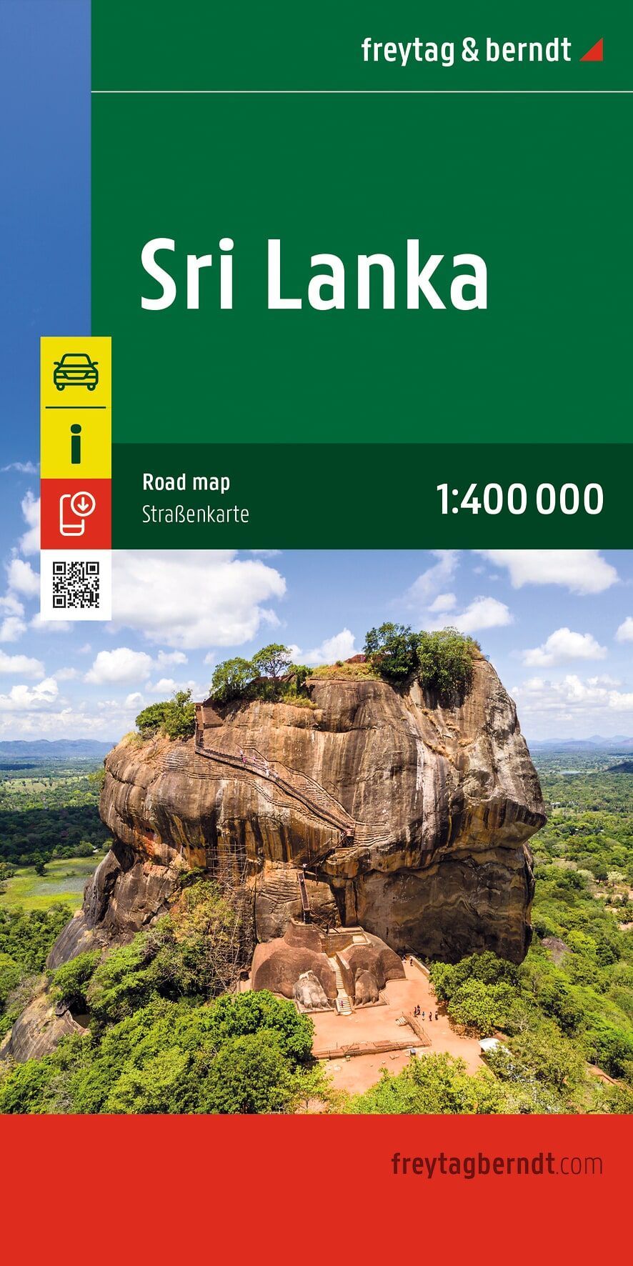 Sri Lanka - Straßenkarte 1:500.000