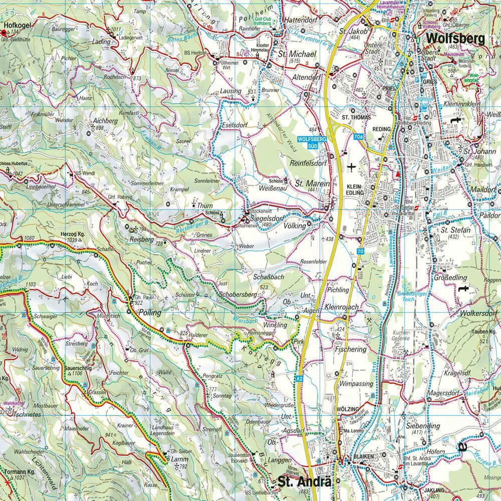 WK 237 Saualpe - Lavanttal 1:50.000