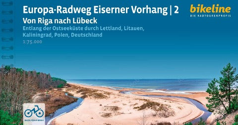 Ostseeküsten-Radweg Europa-Radweg Eiserner Vorhang 2 - Bikeline Radtourenbuch