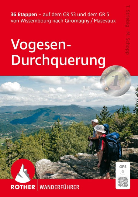 Vogesen-Durchquerung - Rother Wanderführer