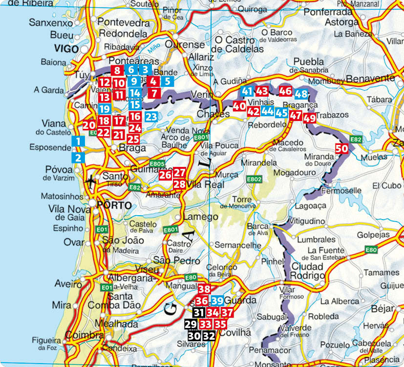 Portugal - Der Norden - Rother Wanderführer