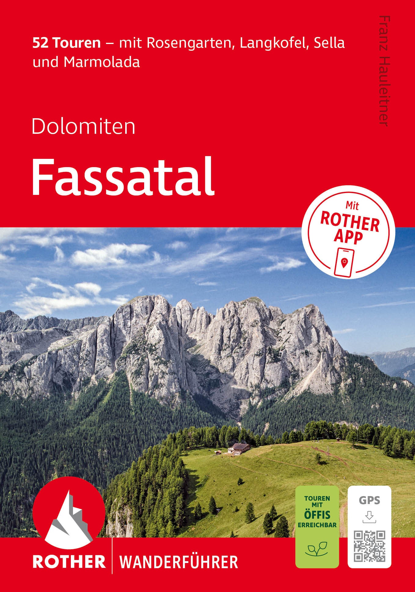 Dolomiten Fassatal - Rother Wanderführer