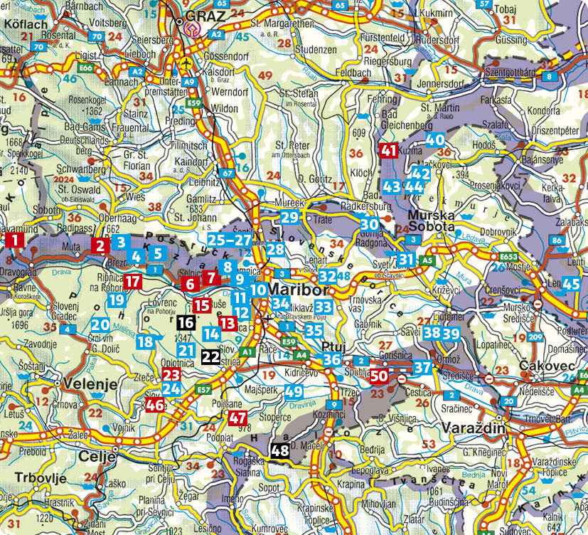 Slowenisches Weinland - Rother Wanderführer