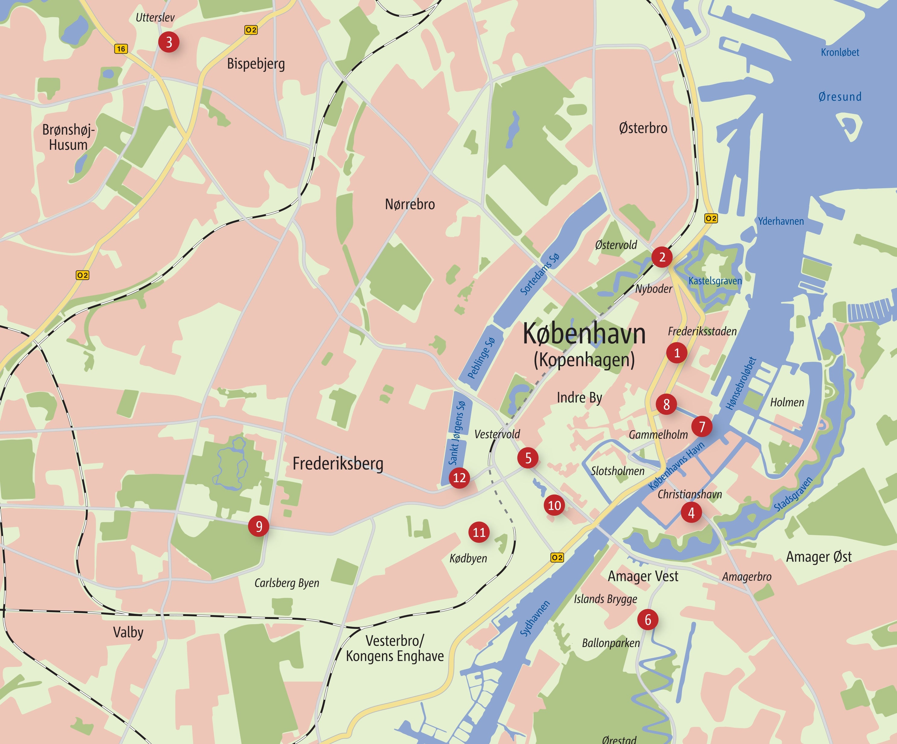 Zu Fuß durch Kopenhagen