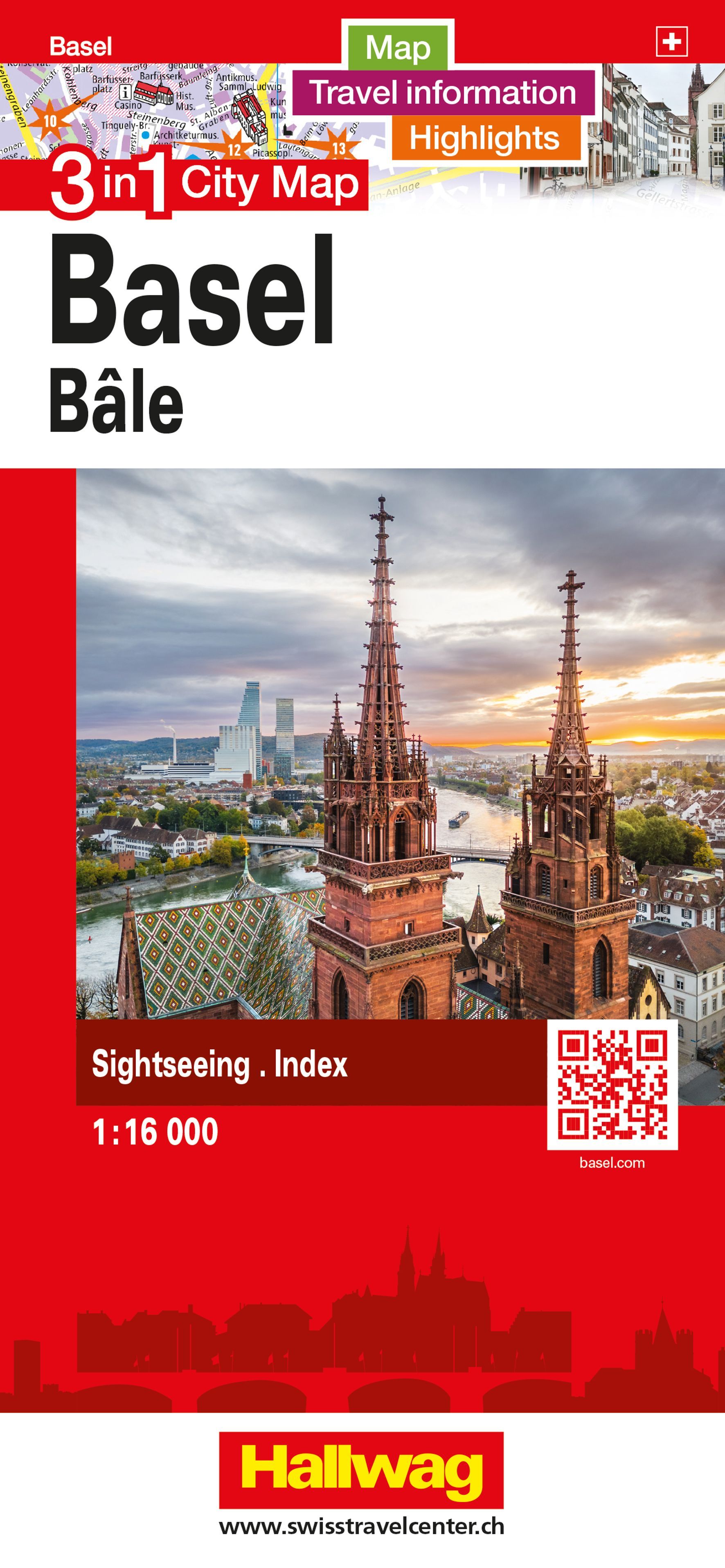 Basel Stadtplan - 1:16.000