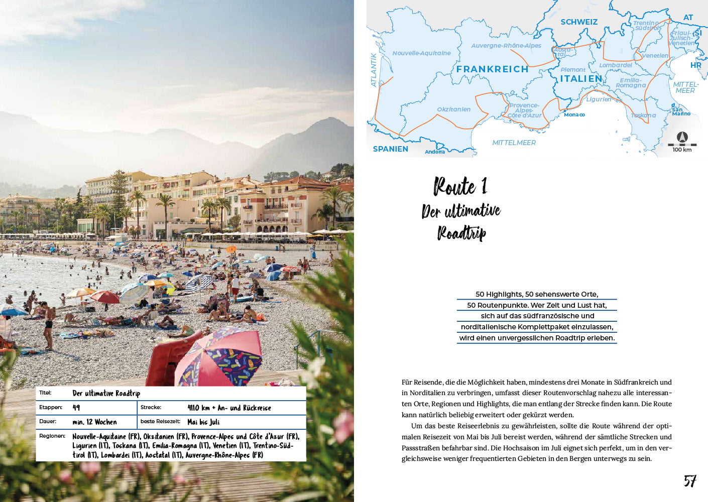 Roadtrip Handbuch Südfrankreich & Norditalien - Reise Know-How