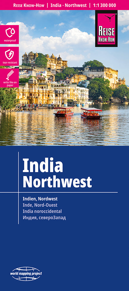 Indien, Nordwest 1:1,3 Mio - Reise Know How