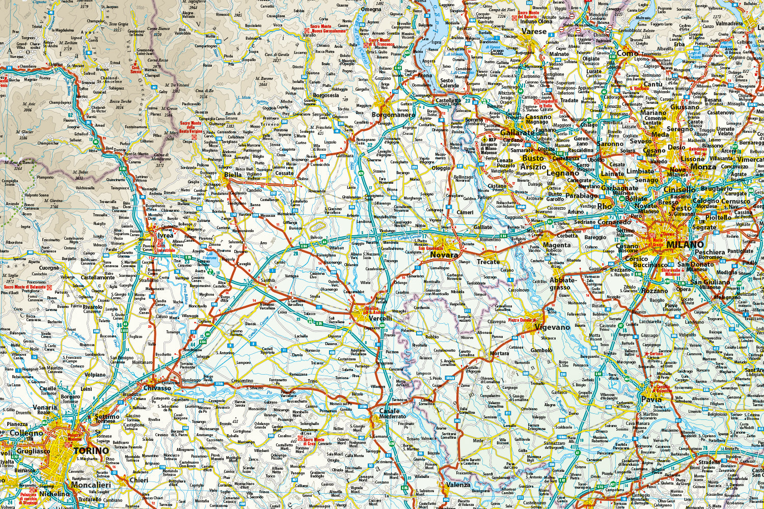 Italien, Nord 1:400.000 - Reise Know How