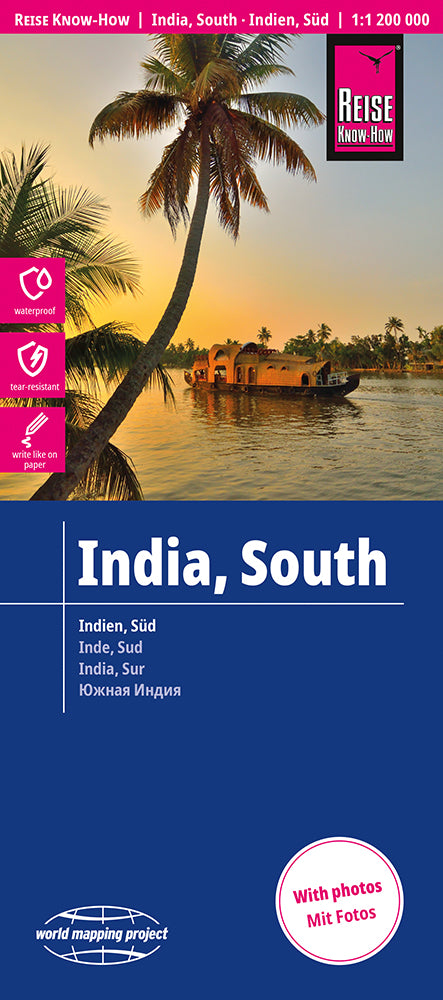 Indien, Süden 1:1,2 Mio. - Reise Know-How