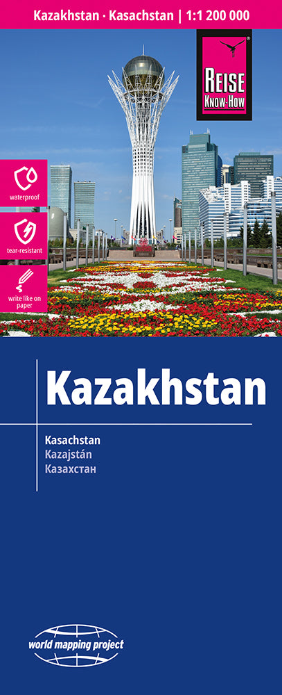 Kasachstan 1:2. Mio. - Reise Know-How