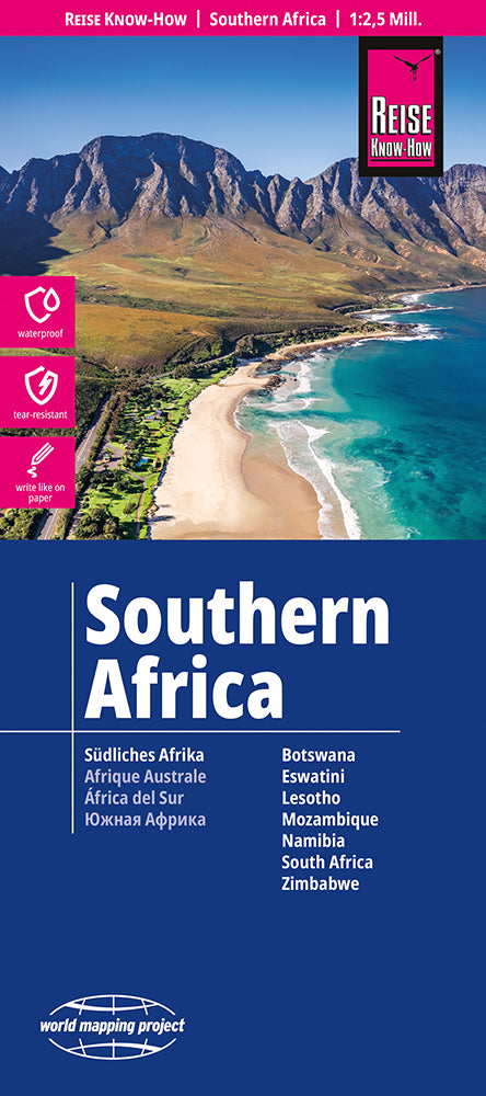 Südliches Afrika 1:2.500.000 - Reise Know-How Straßenkarte
