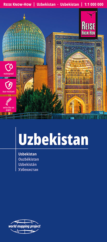Usbekistan (1:1.000.000) - Reise know-how