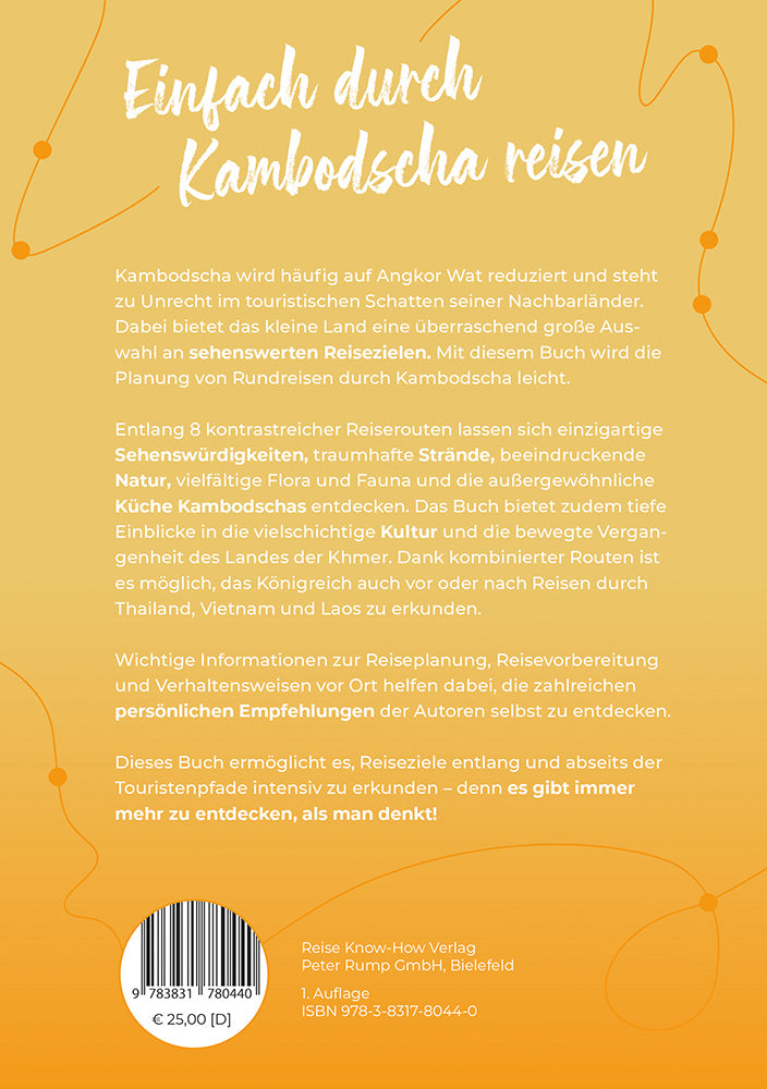 Reiserouten durch Kambodscha