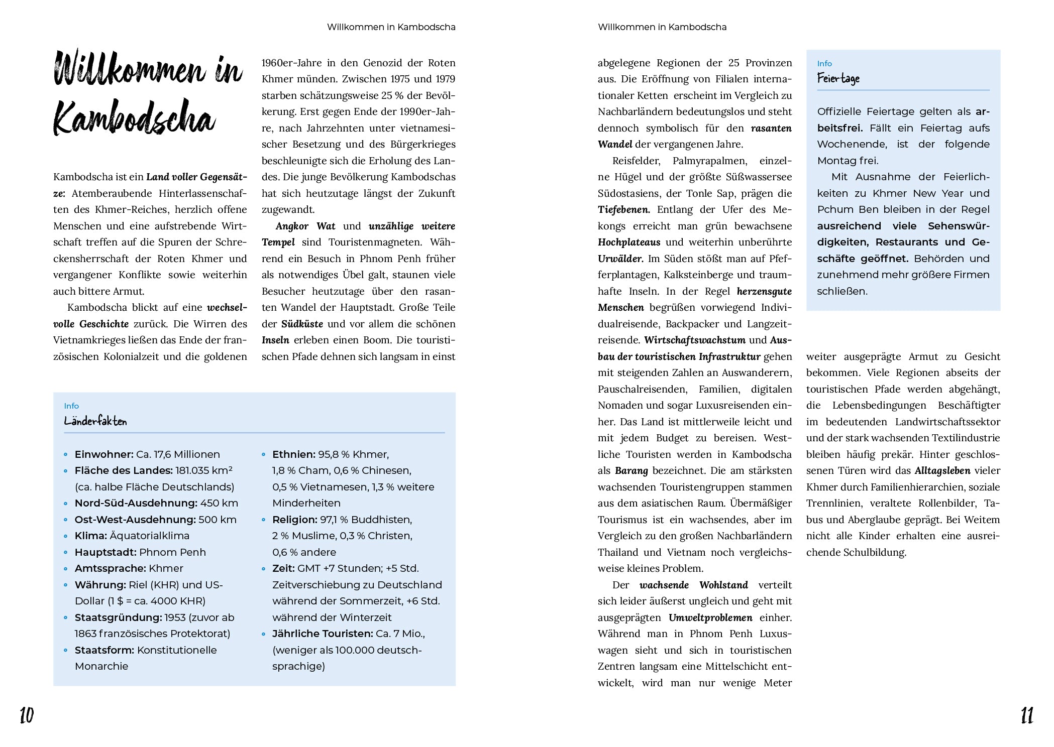 Reiserouten durch Kambodscha