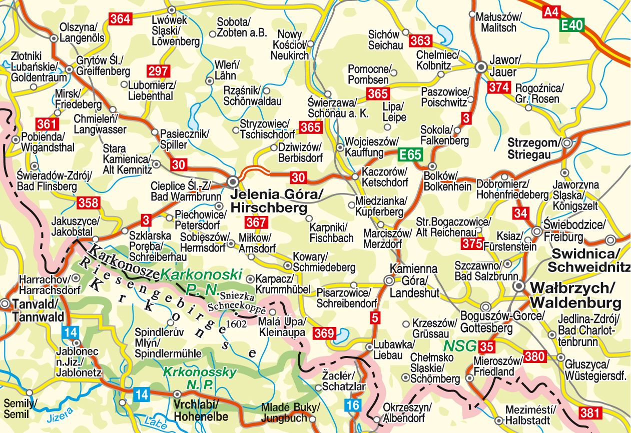 CR303 Riesengebirge - 1:100.000