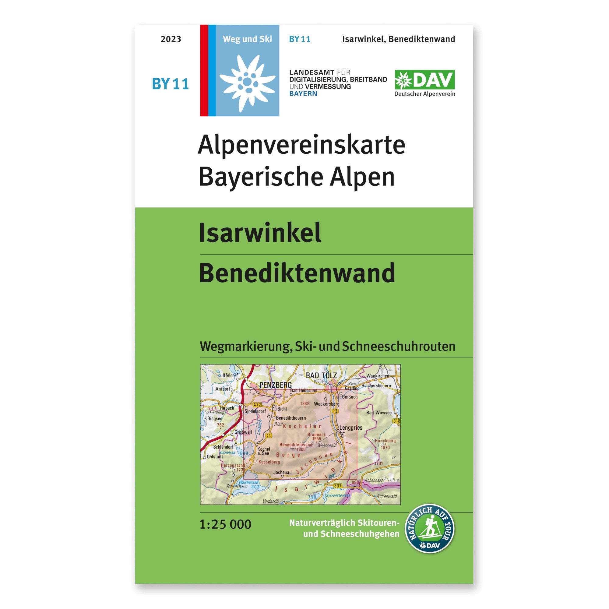 BY11 Bayerische Alpen - Isarwinkel 1:25.000 - Alpenverein