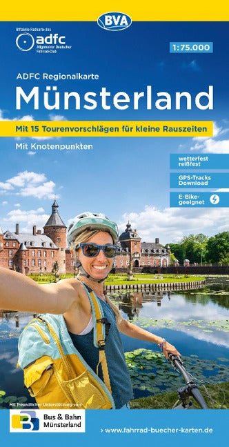 Münsterland - ADFC Regionalkarte