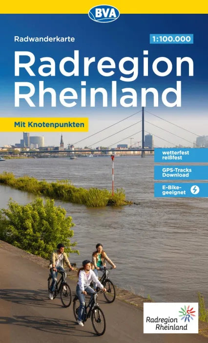 RadRegion Rheinland 1:100.000 - BVA Fahrradkarte