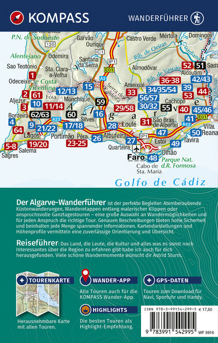 Algarve - Kompass Wanderführer