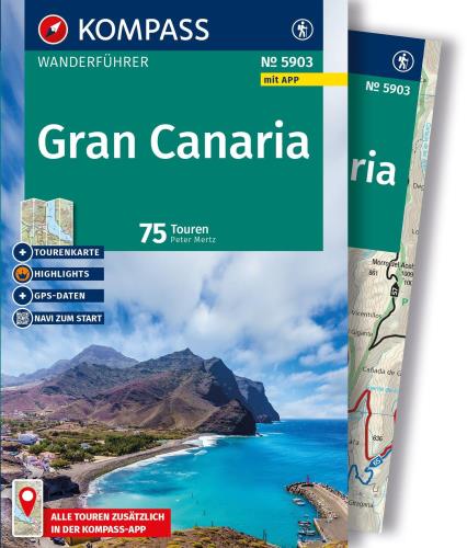 Gran Canaria - Wanderführer mit Extra-Tourenkarte 1:50.000, 75 Touren