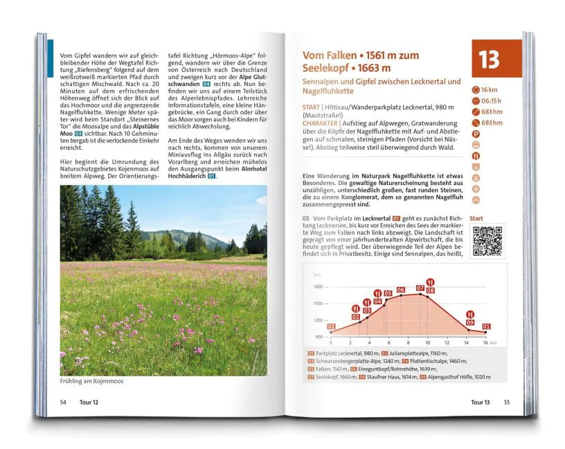 Bregenzerwald und Großes Walsertal - Kompass Wanderführer