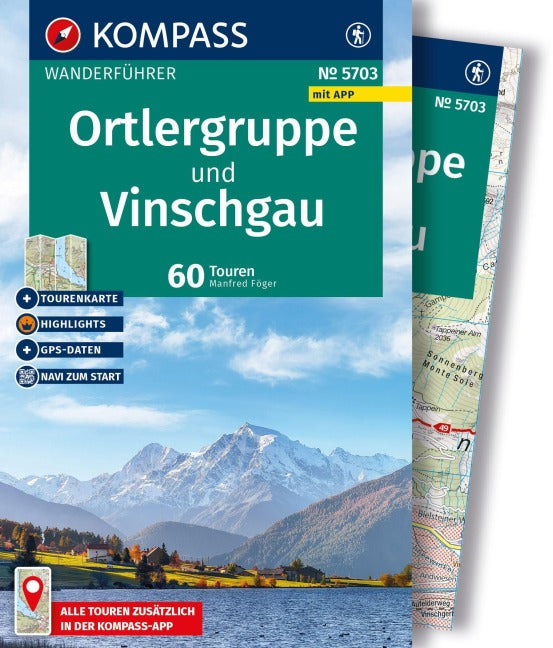 5703 Wanderführer Ortlergruppe und Vinschgau