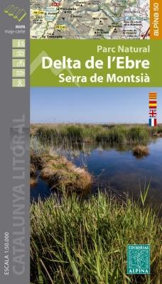 Delta de l'Ebre 1:50.000 Wanderkarte Editorial Alpina