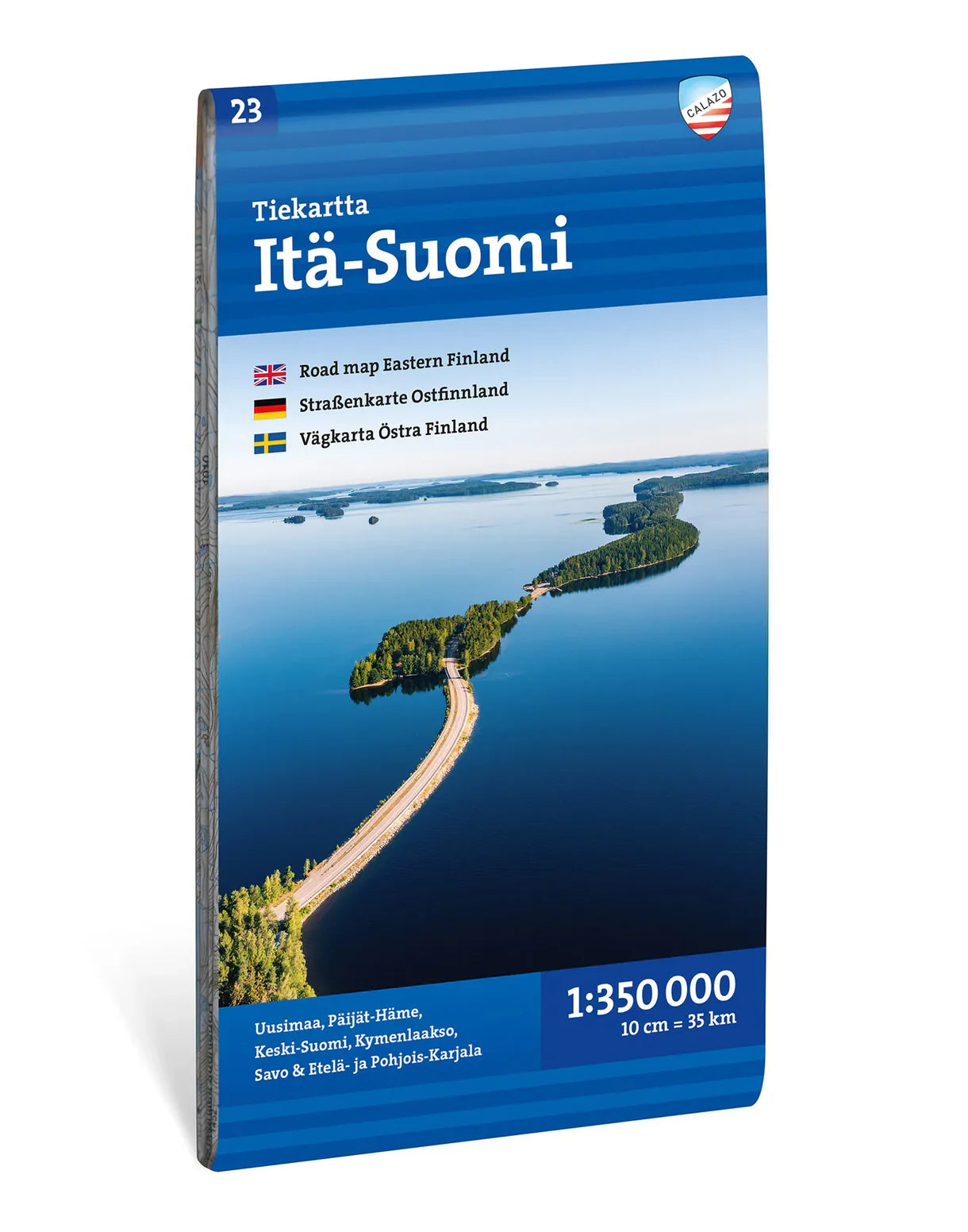 Finnland (Süd-)Ost 1:350.000 - Calazo Straßenkarte
