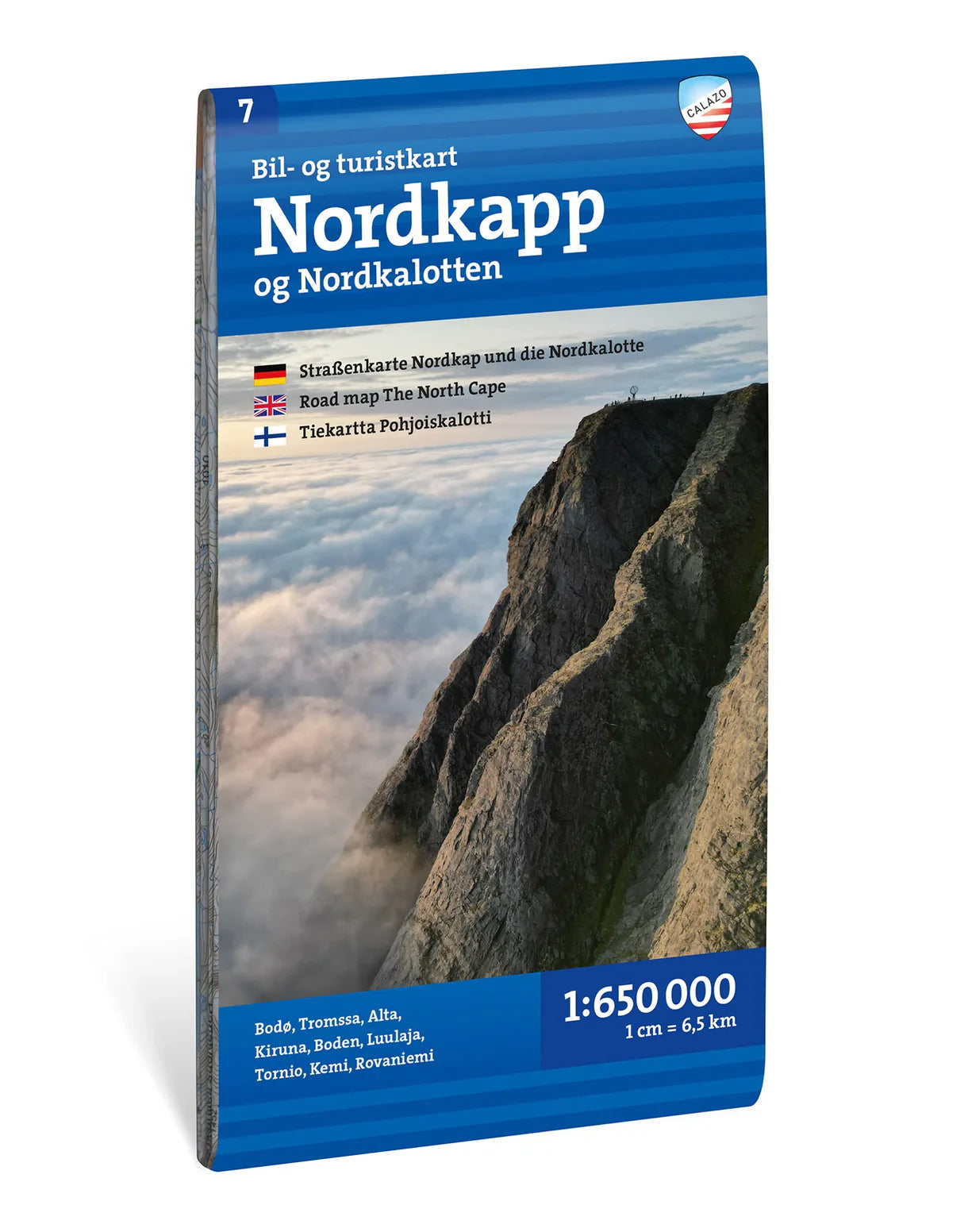 Nordkap & Nordkalotte 1:650.000 - Calazo Straßenkarte