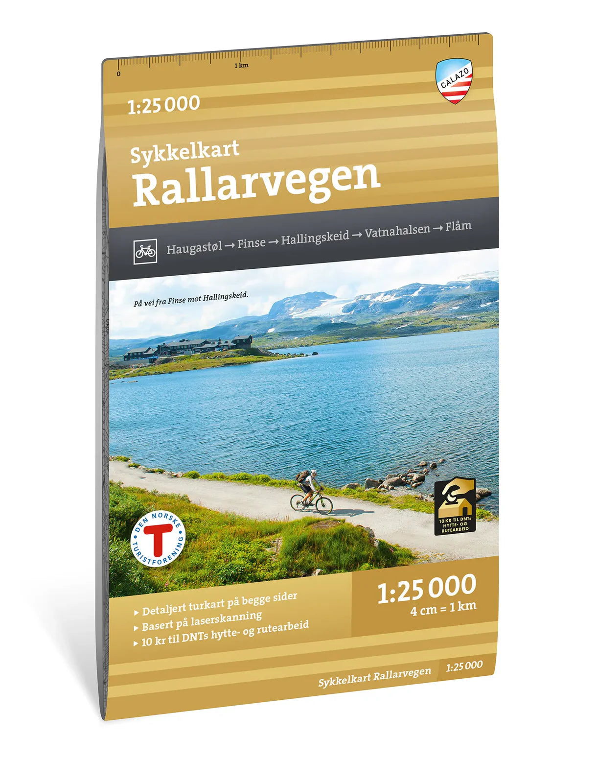Rallarvegen 1:25 000 Fahrradkarte