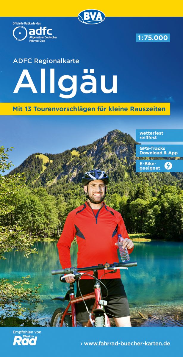 Allgäu - ADFC Regionalkarte