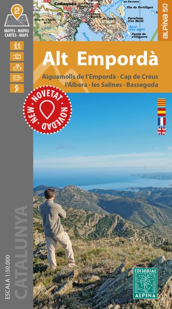Alt Emporda 1:50.000 - Editorial Alpina