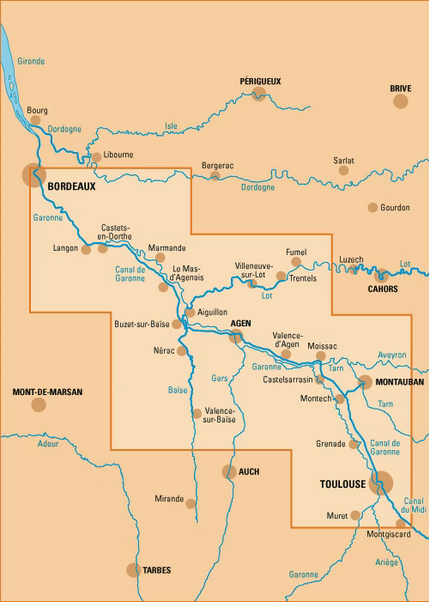 Aquitaine - Kanalführer
