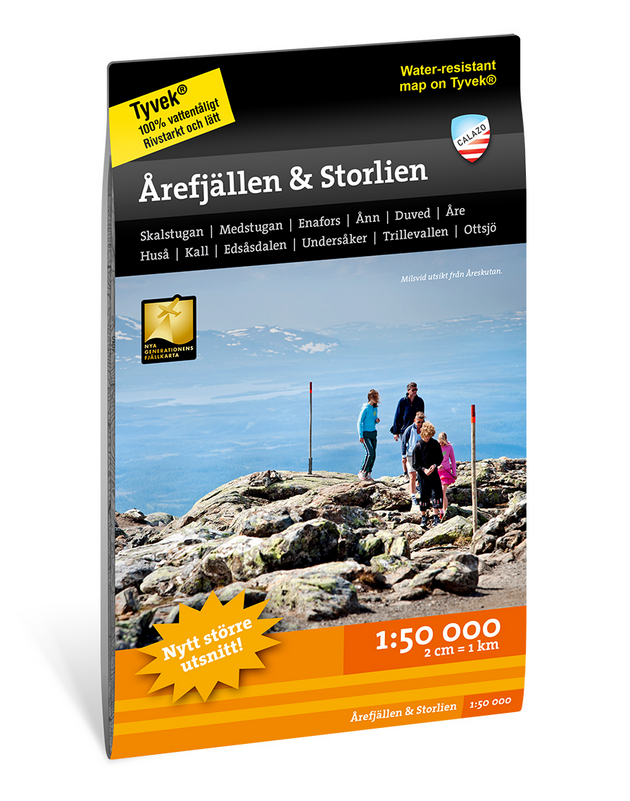 Årefjällen Storlien 1:50.000