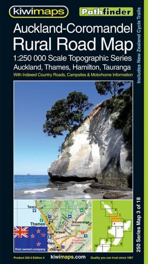Auckland - Coromandel (Neuseeland) - 1:250.000
