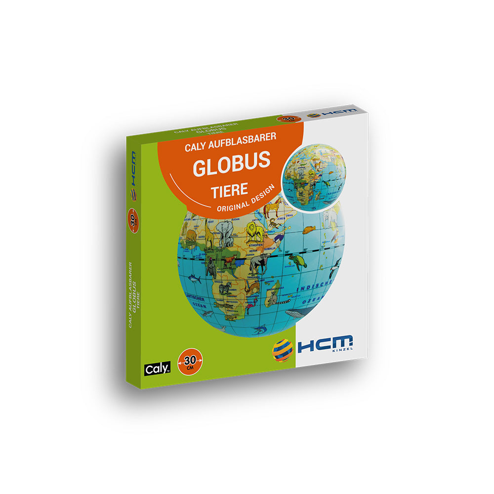 Aufblasbarer Globus Tiere (⌀ 30 cm)