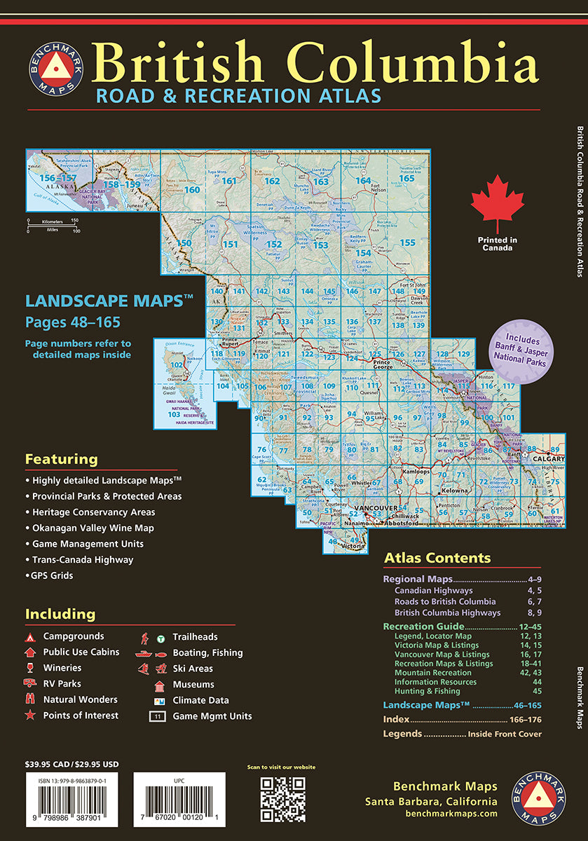 British Columbia Road & Recreation Atlas