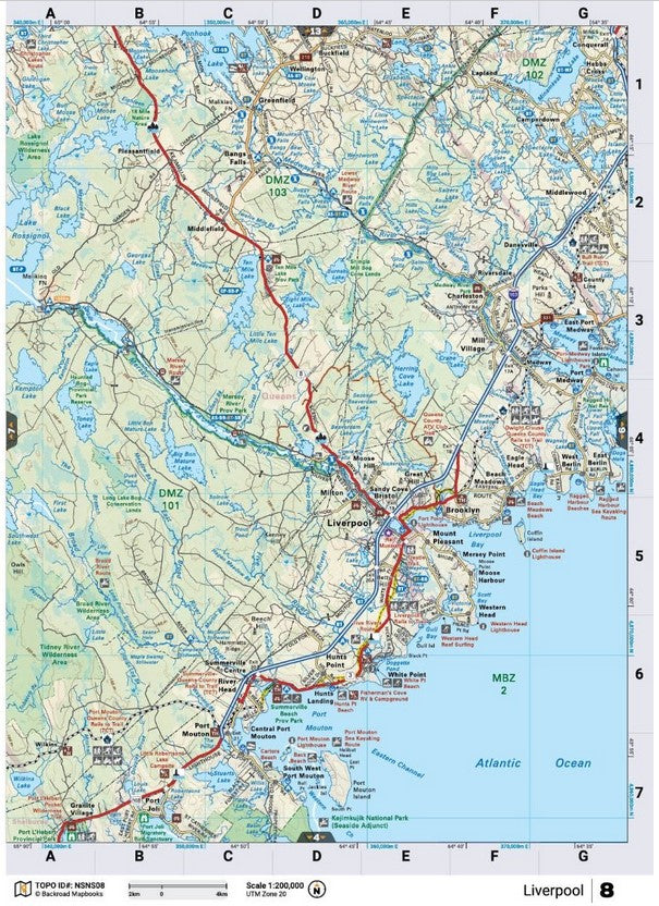Nova Scotia Backroad Mapbook