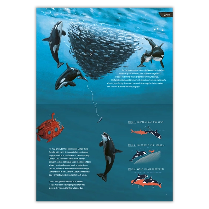 Die Tiefseetaucherin