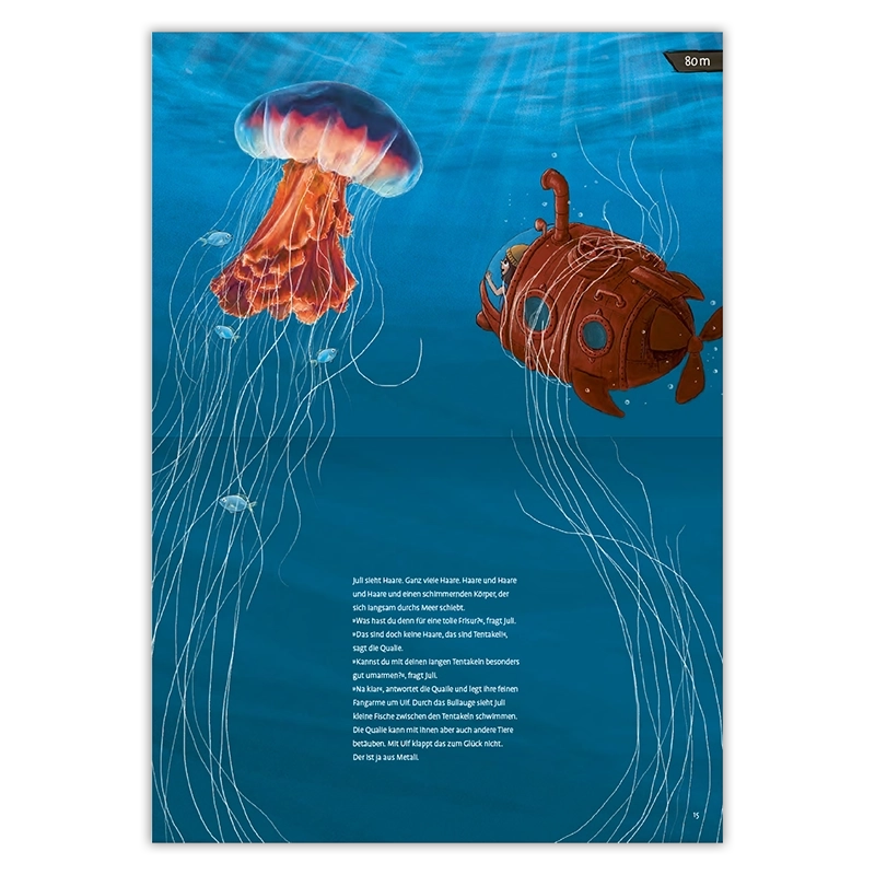 Die Tiefseetaucherin