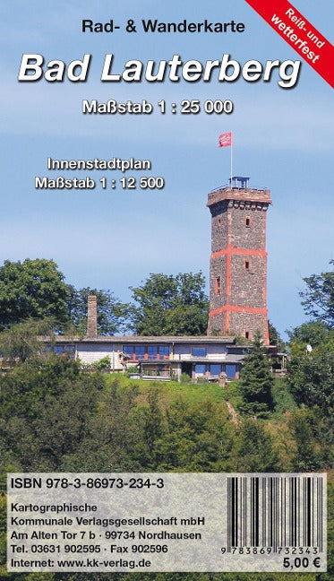 Bad Lauterberg - Rad- und Wanderkarte 1:25.000