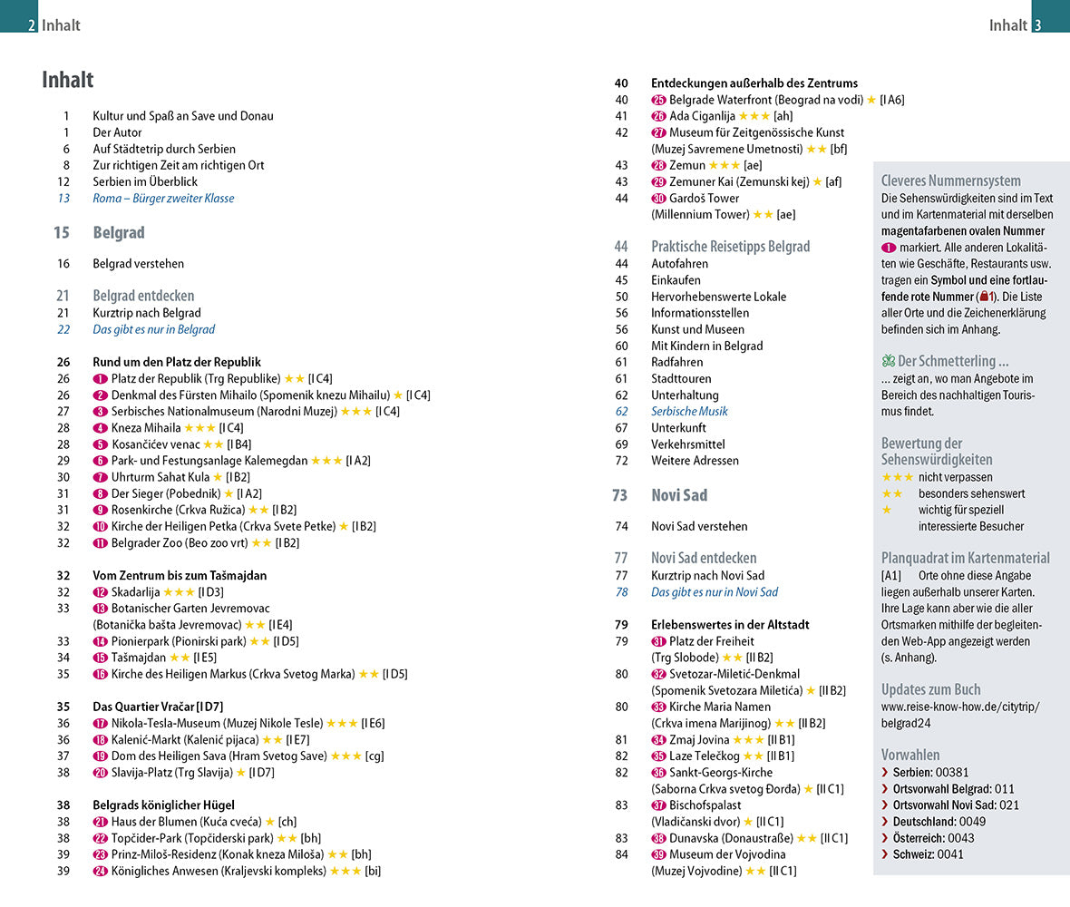 CityTrip Belgrad und Novi Sad - Reise know-how