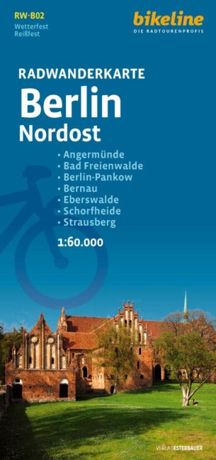 Berlin Nordost - Radwanderkarte 1:60.000