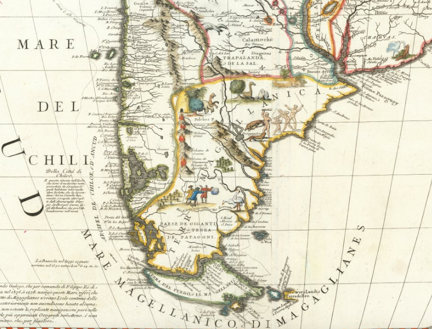 Südamerika im Jahr 1690