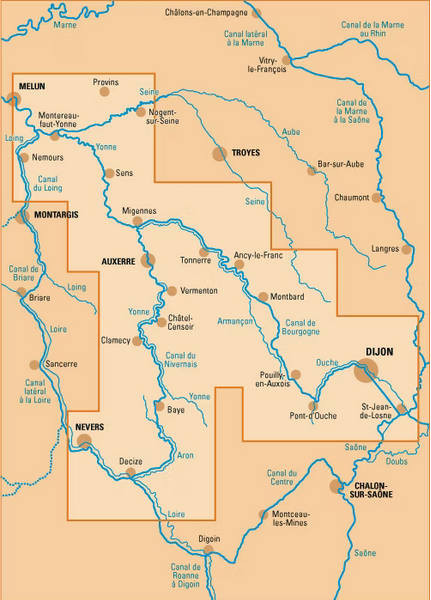 Bourgogne/Nivernais - Kanalführer