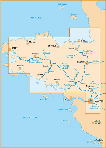 Bretagne - Kanalführer
