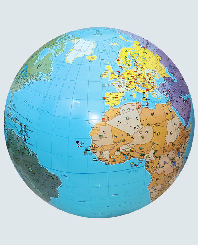 The World XXL - Aufblasbarer Globus (⌀ 85 cm)